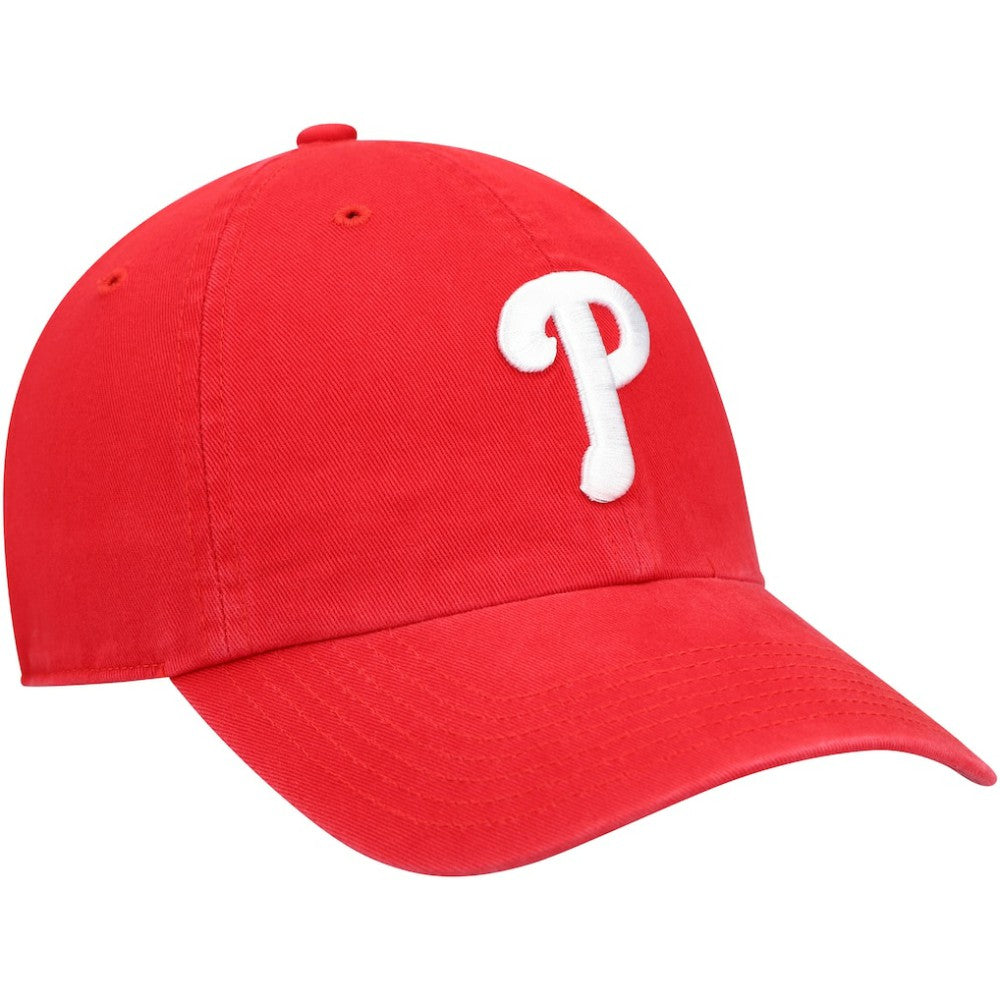Philadelphia Phillies '47 Youth Team Logo Clean Up Adjustable Hat - Red Hats