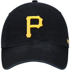 Pittsburgh Pirates '47 Youth Team Logo Clean Up Adjustable Hat - Black Hats