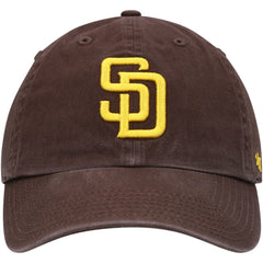 San Diego Padres '47 Youth Team Logo Clean Up Adjustable Hat - Brown Hats