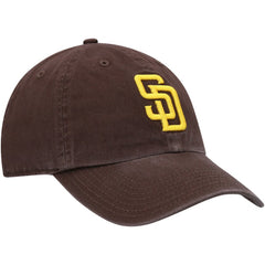 San Diego Padres '47 Youth Team Logo Clean Up Adjustable Hat - Brown Hats