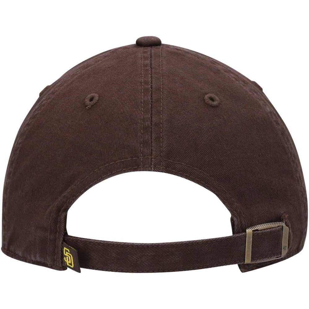San Diego Padres '47 Youth Team Logo Clean Up Adjustable Hat - Brown Hats