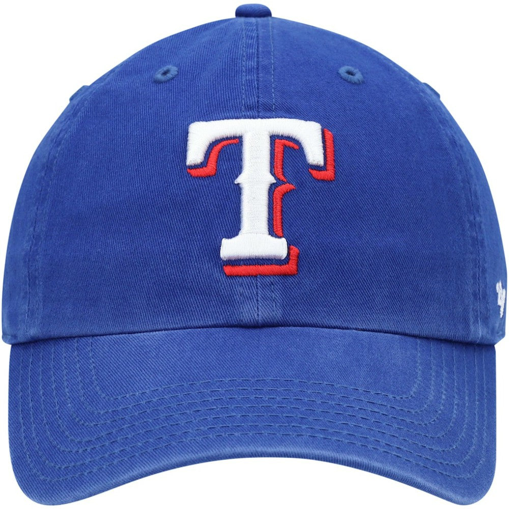 Texas Rangers '47 Youth Team Logo Clean Up Adjustable Hat - Royal Hats