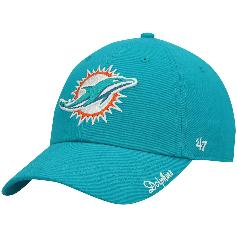 Miami Dolphins '47 Women's Miata Clean Up Primary Adjustable Hat Aqua