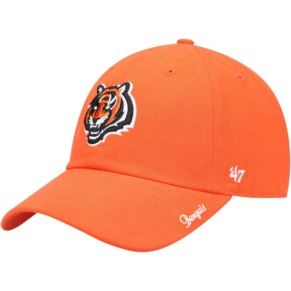Cincinnati Bengals '47 Women's Miata Clean Up Secondary Logo Adjustable Hat Orange