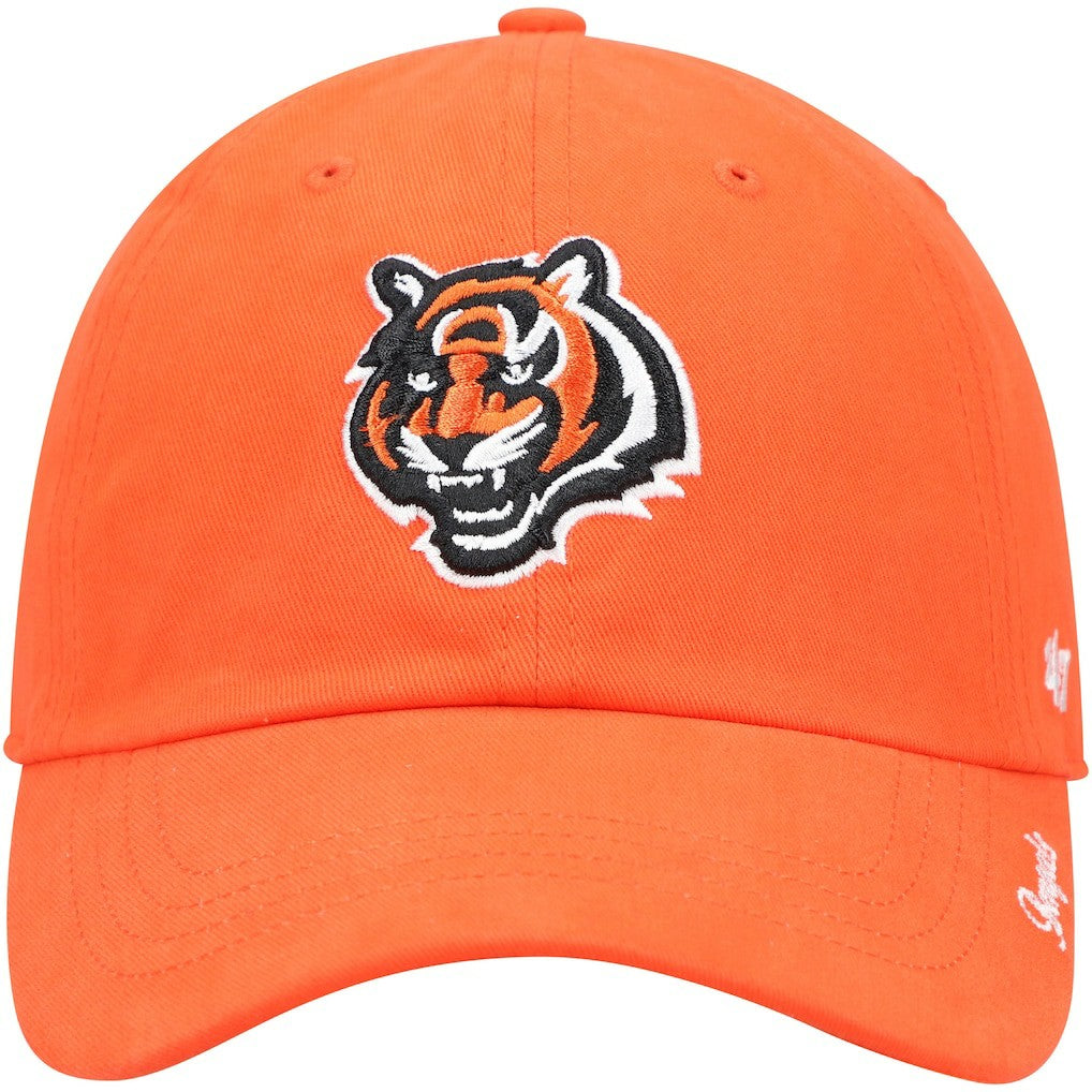 Cincinnati Bengals '47 Women's Miata Clean Up Secondary Logo Adjustable Hat Orange