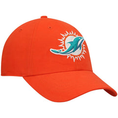Miami Dolphins '47 Women's Miata Clean Up Secondary Logo Adjustable Hat Orange