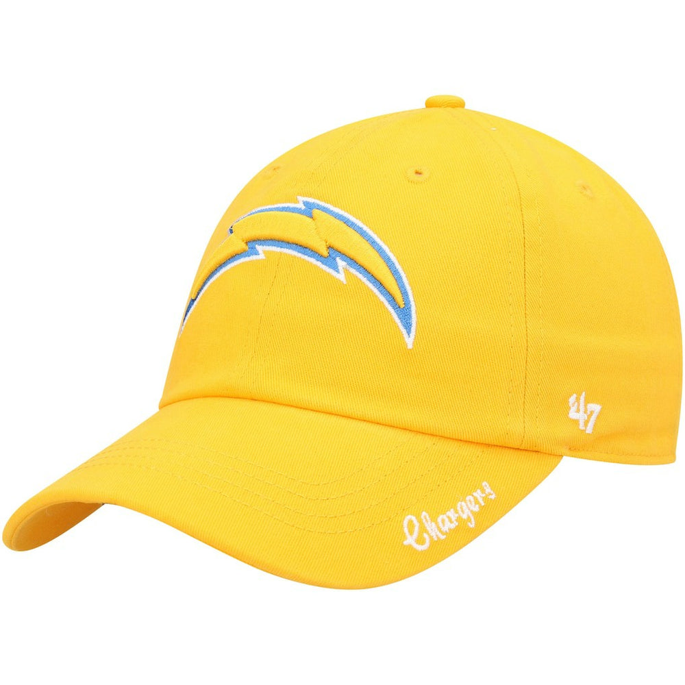 Los Angeles Chargers '47 Women's Miata Clean Up Secondary Logo Adjustable Hat Gold