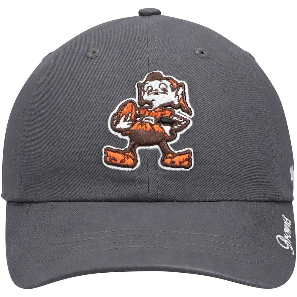 Cleveland Browns '47 Women's Brownie The Elf Miata Clean Up Adjustable Hat Charcoal