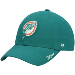 Miami Dolphins '47 Women's Miata Clean Up Adjustable Hat Aqua