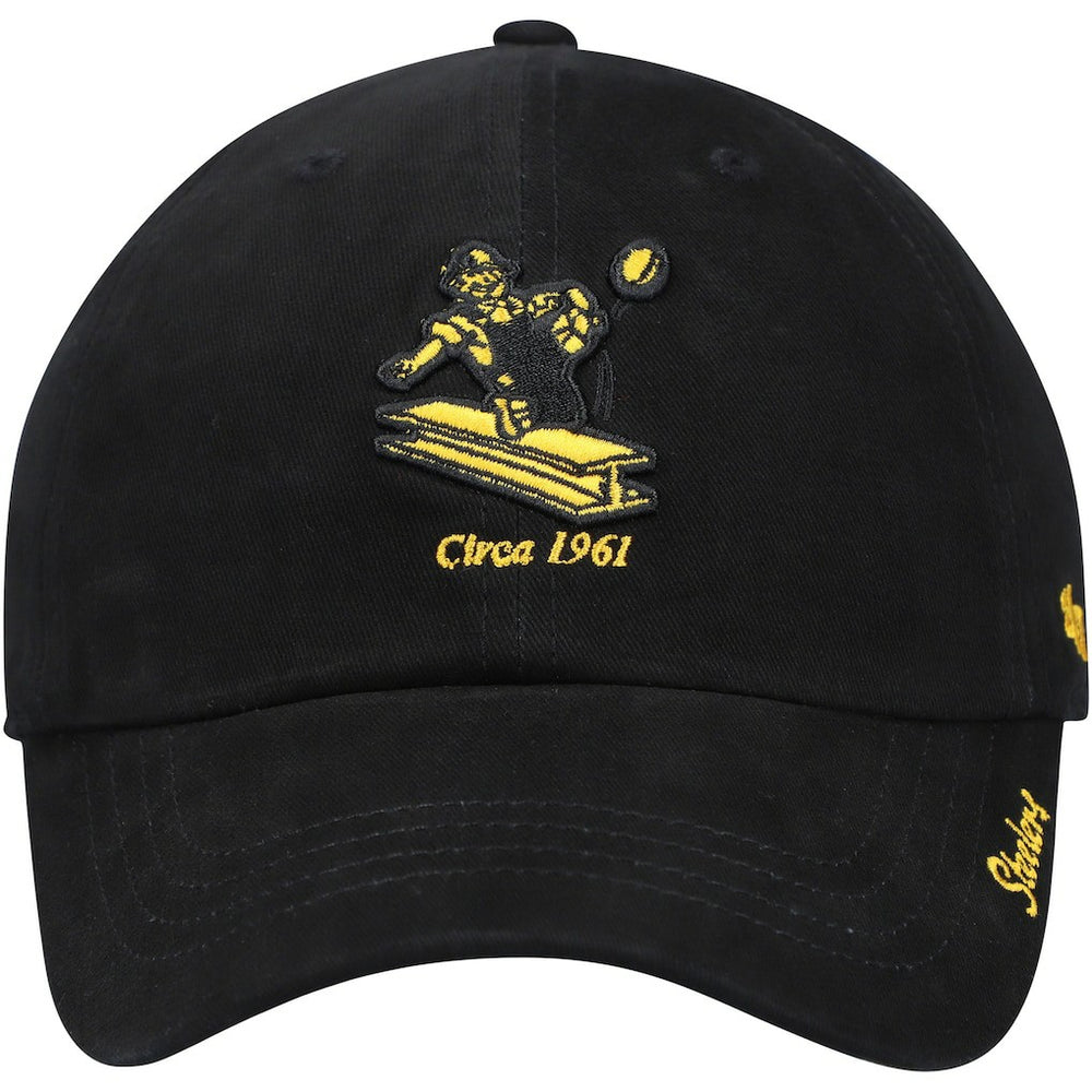 Pittsburgh Steelers '47 Women's Miata Clean Up Adjustable Hat Black