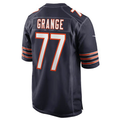 Red Grange Chicago Bears Retired Player Jersey Navy