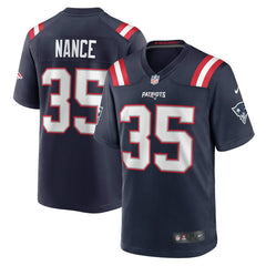 NFL Jim Nance New England Patriots Retired Player Jersey - Navy