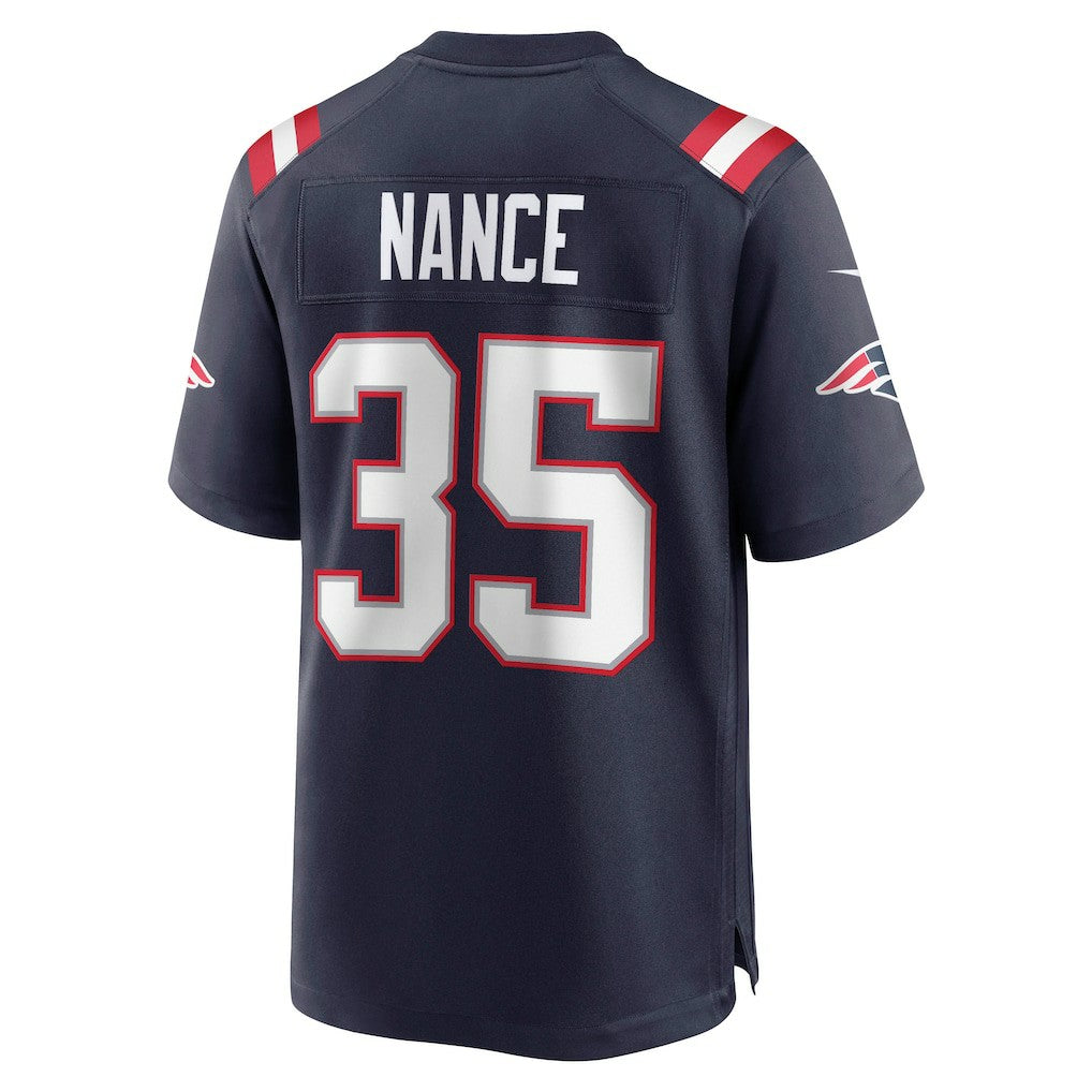 NFL Jim Nance New England Patriots Retired Player Jersey - Navy