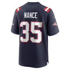 NFL Jim Nance New England Patriots Retired Player Jersey - Navy