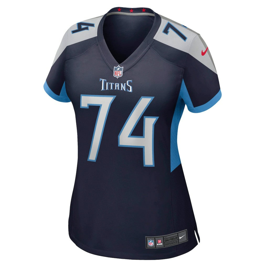 Bruce Matthews Tennessee Titans Women's Retired Player Jersey Navy
