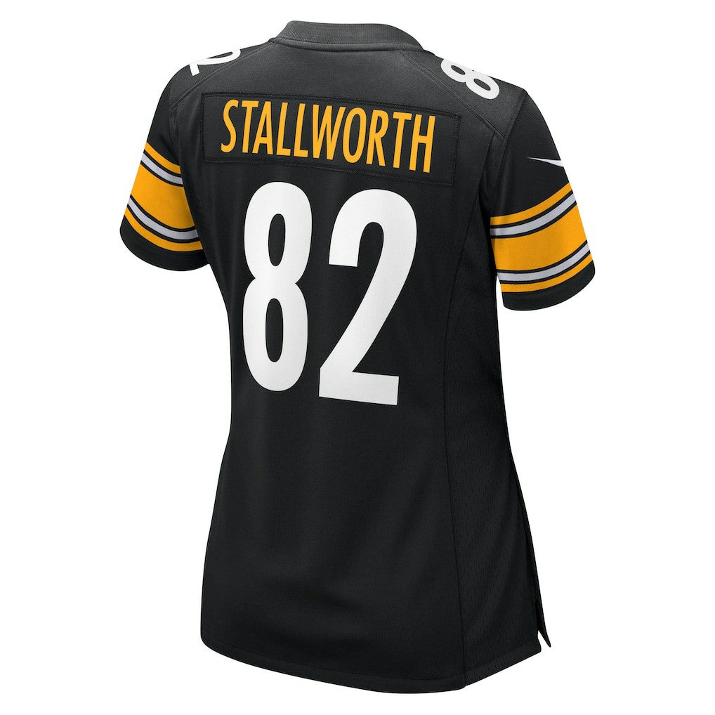 John Stallworth Pittsburgh Steelers Women's Retired Player Jersey Black