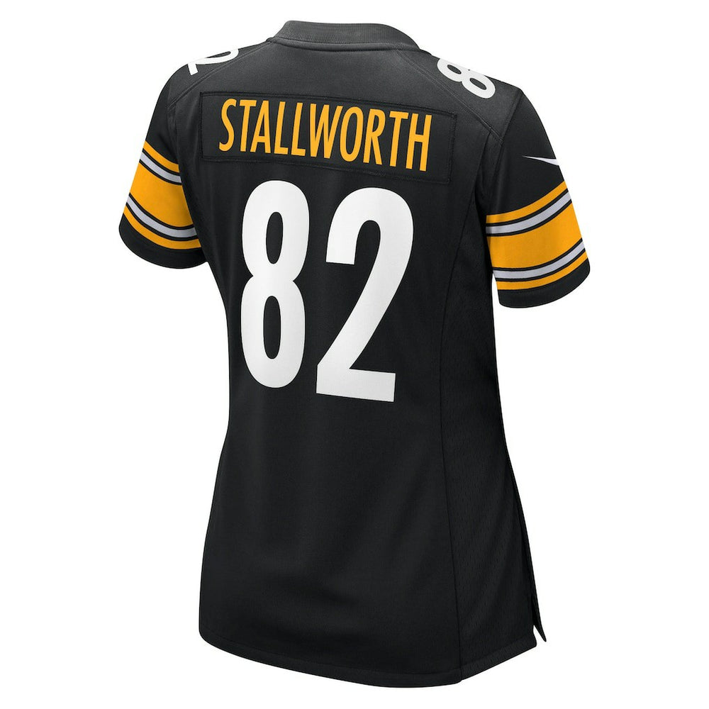 John Stallworth Pittsburgh Steelers Women's Retired Player Jersey Black