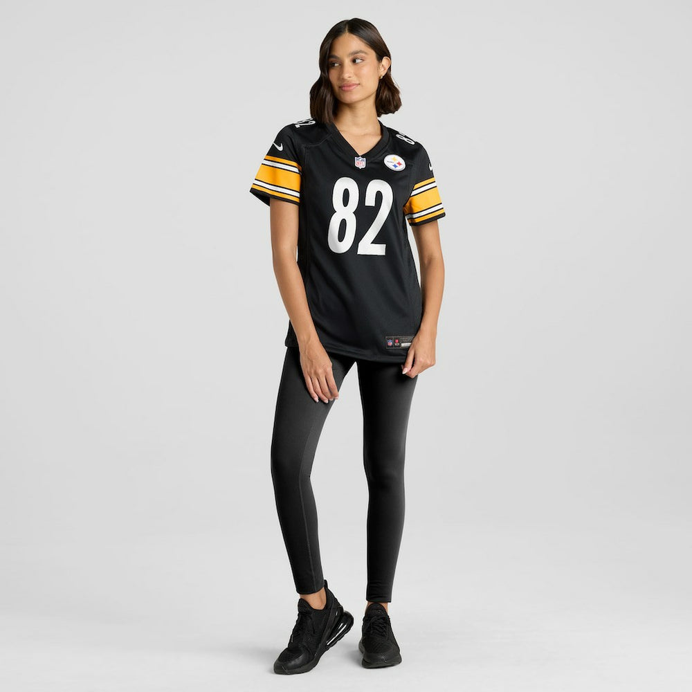 John Stallworth Pittsburgh Steelers Women's Retired Player Jersey Black