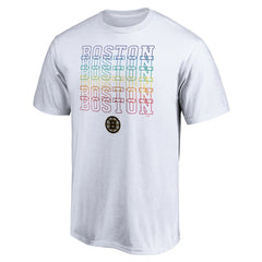 NHL Boston Bruins City Pride T-Shirt - White