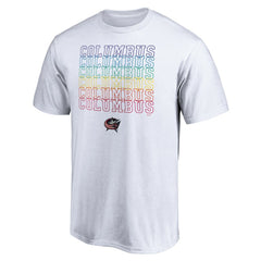 NHL Columbus Blue Jackets City Pride T-Shirt - White