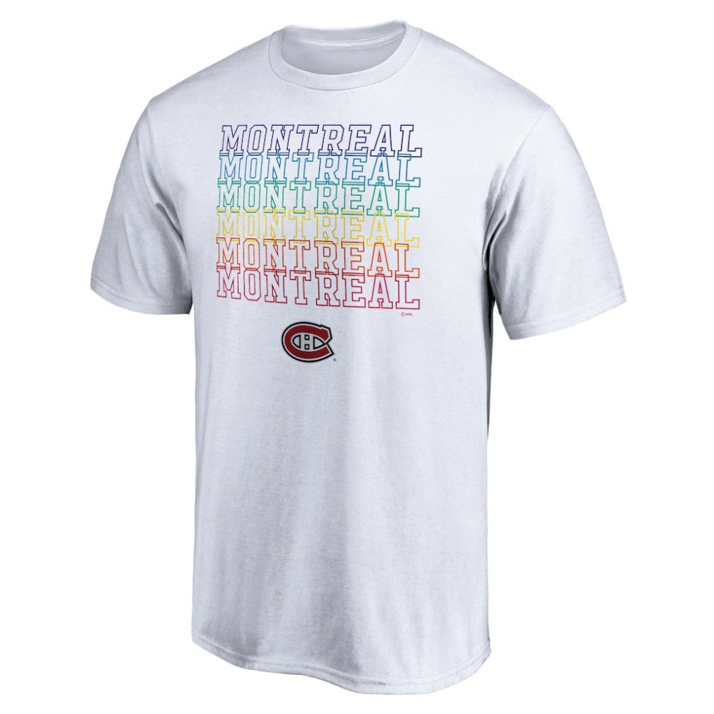 NHL Montreal Canadiens City Pride T-Shirt - White
