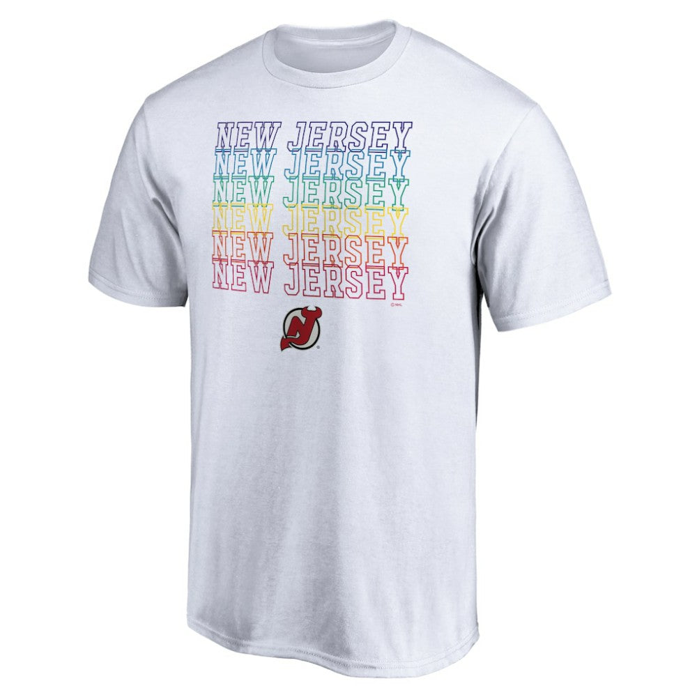 NHL New Jersey Devils City Pride T-Shirt - White