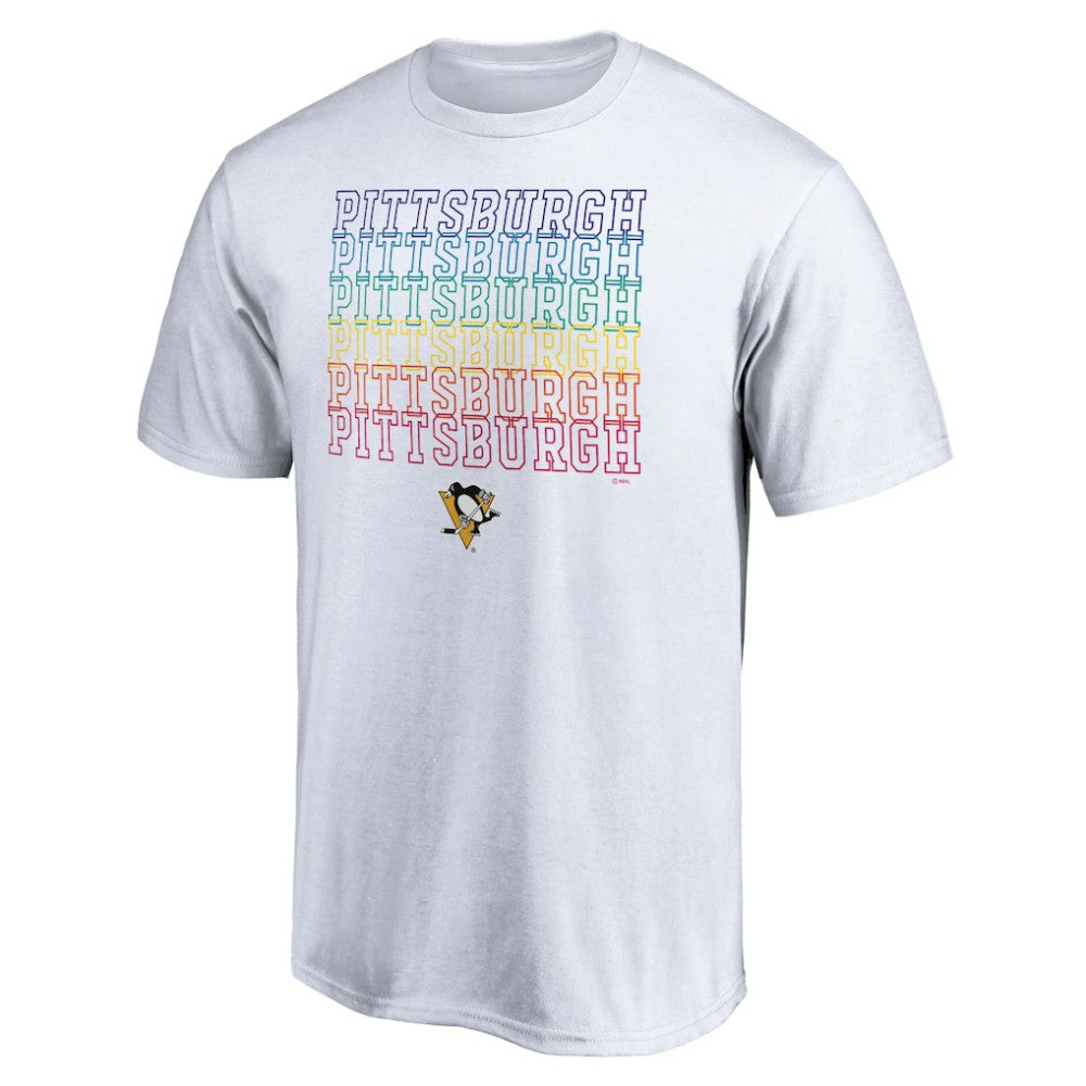 NHL Pittsburgh Penguins City Pride T-Shirt - White