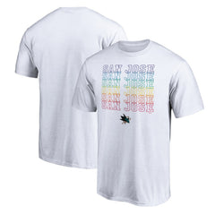 NHL San Jose Sharks City Pride T-Shirt - White