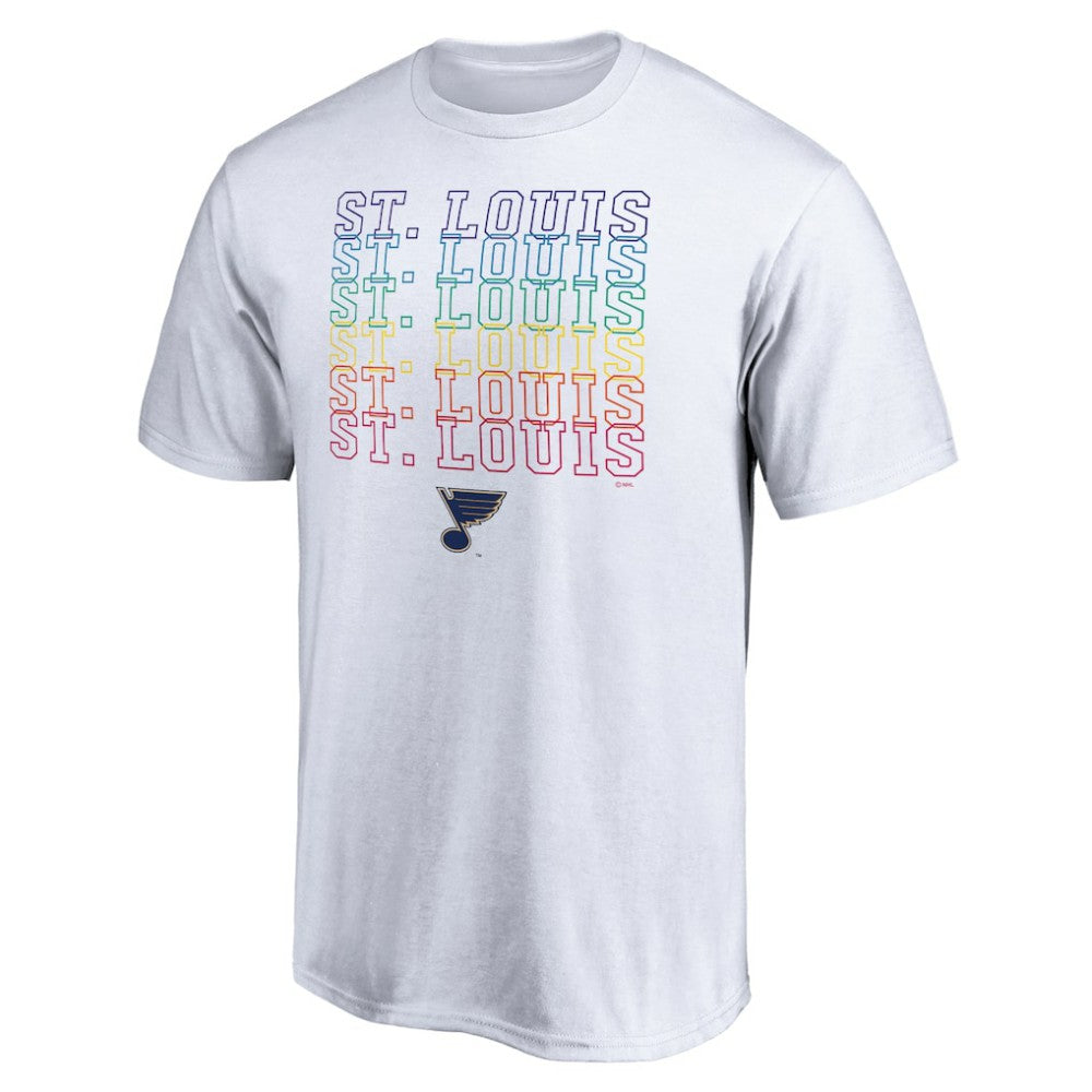 NHL St. Louis Blues City Pride T-Shirt - White