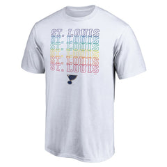 NHL St. Louis Blues City Pride T-Shirt - White
