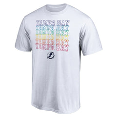 NHL Tampa Bay Lightning City Pride T-Shirt - White