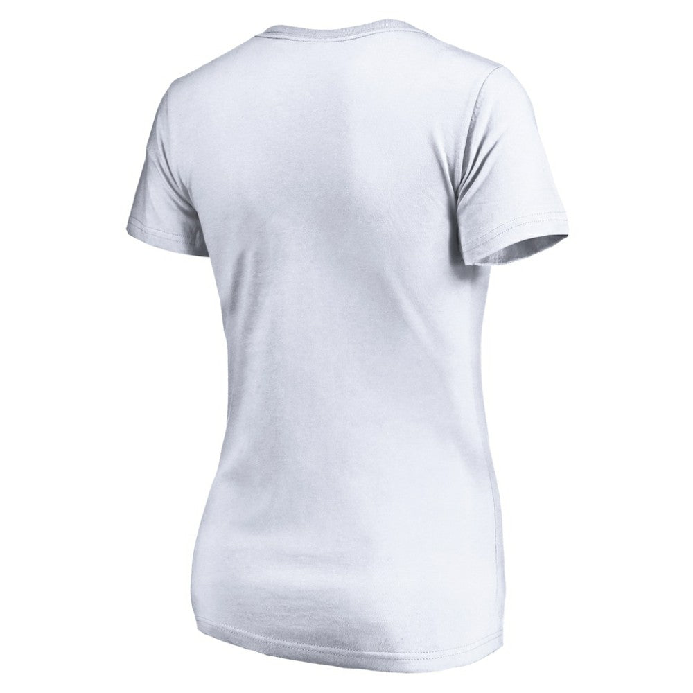 NHL Boston Bruins Women's City Pride V-Neck T-Shirt - White