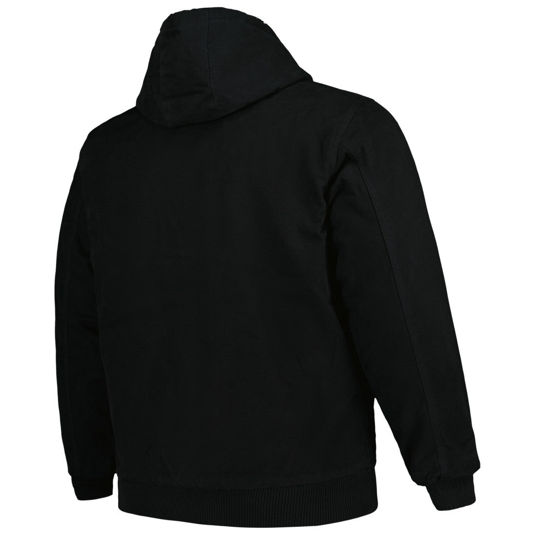 Tampa Bay Buccaneers Dunbrooke Big & Tall Dakota Canvas Hoodie Full-Zip Jacket Black