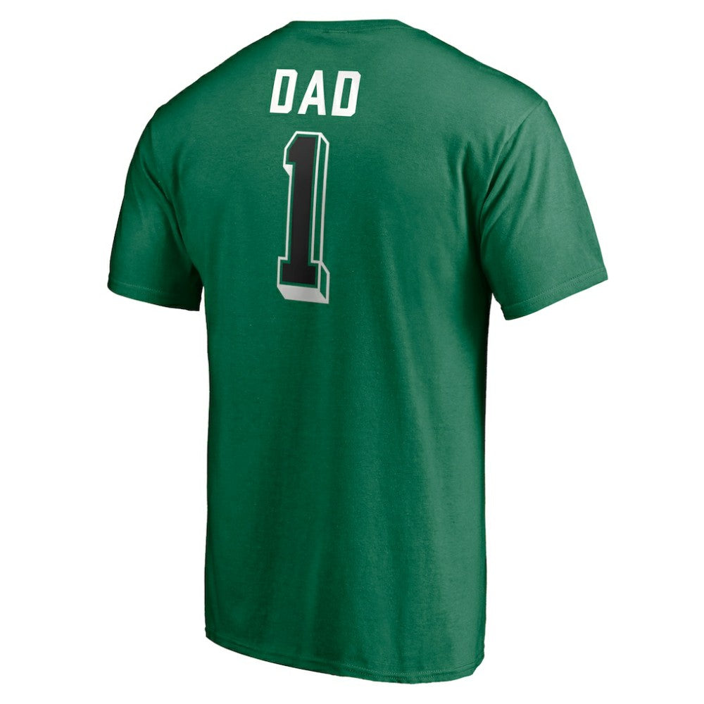 NHL Dallas Stars Number One Dad Logo T-Shirt - Green