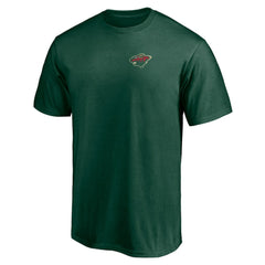NHL Minnesota Wild Number One Dad Logo T-Shirt - Green