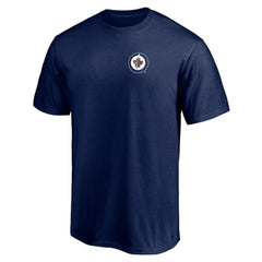 NHL Winnipeg Jets Number One Dad Logo T-Shirt - Navy