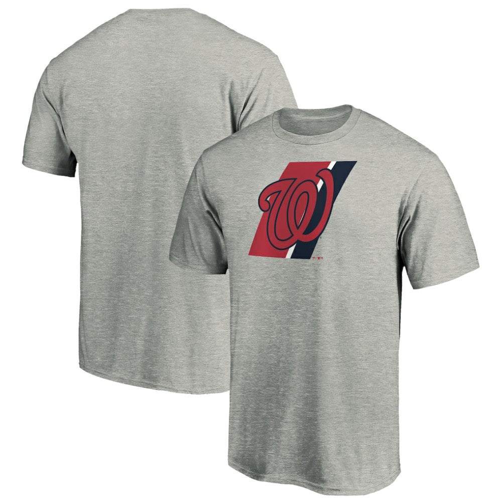 Washington Nationals Team Prep T-Shirt - Heathered Gray T-shirts