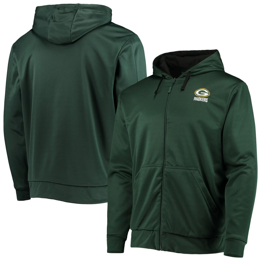 Green Bay Packers Dunbrooke Apprentice Full-Zip Hoodie Green/Black