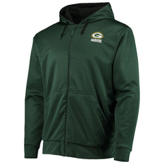 Green Bay Packers Dunbrooke Apprentice Full-Zip Hoodie Green/Black