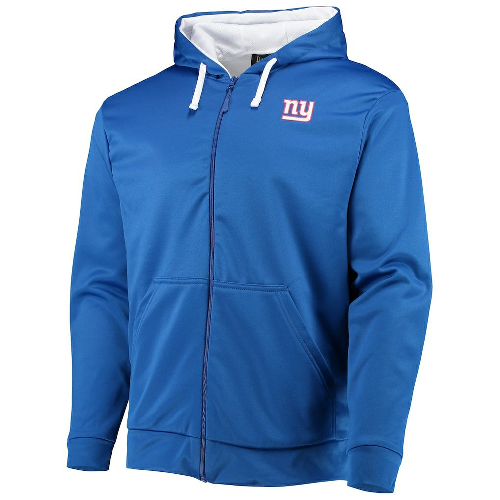 New York Giants Dunbrooke Apprentice Full-Zip Hoodie Royal/White