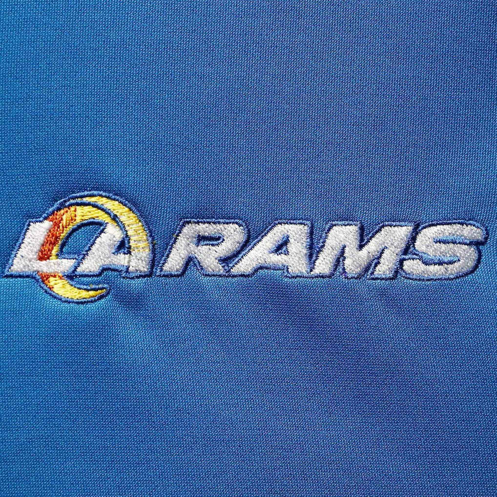 Los Angeles Rams Dunbrooke Apprentice Full-Zip Hoodie Royal/White