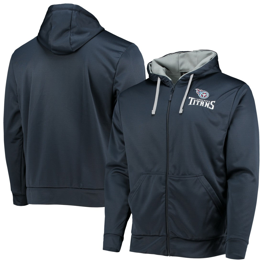 Tennessee Titans Dunbrooke Apprentice Full-Zip Hoodie Navy/Gray