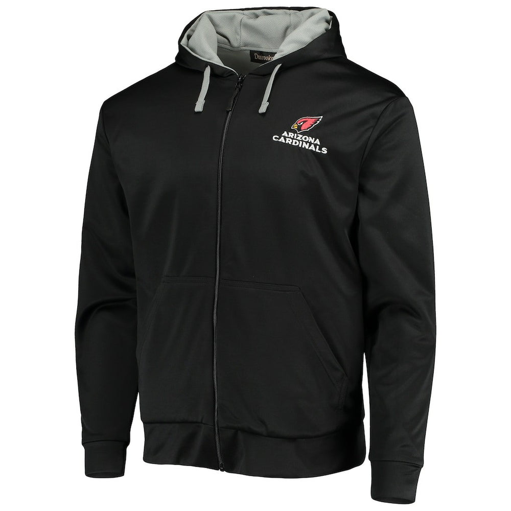 Arizona Cardinals Dunbrooke Apprentice Full-Zip Hoodie Black/Gray