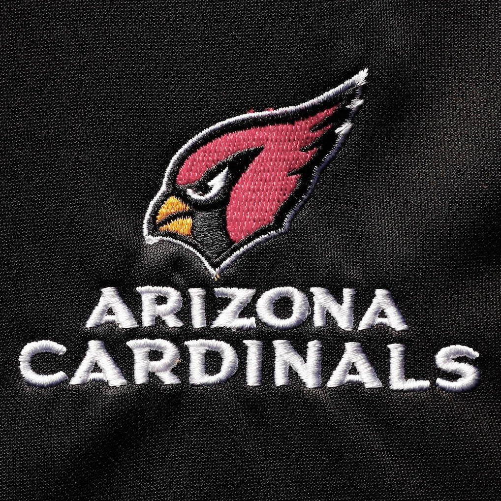 Arizona Cardinals Dunbrooke Apprentice Full-Zip Hoodie Black/Gray