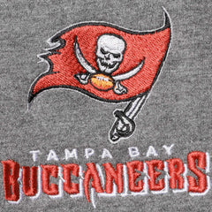 Tampa Bay Buccaneers Dunbrooke Shag Tri-Blend Full-Zip Raglan Hoodie Charcoal