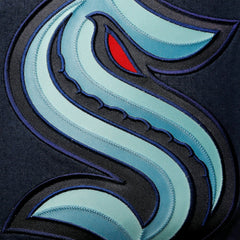 NHL Seattle Kraken adidas Logo AEROREADY Pullover Sweater - Deep Sea Blue