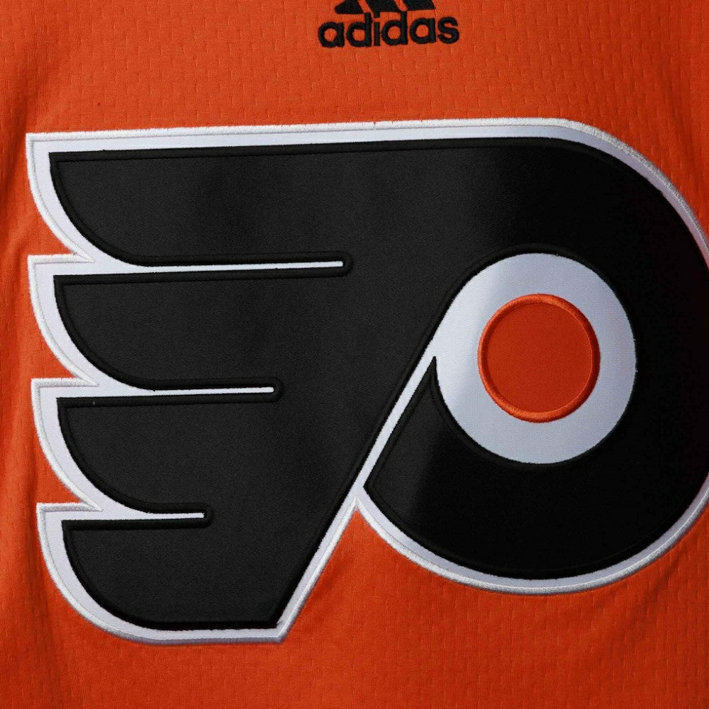 NHL Philadelphia Flyers adidas Logo AEROREADY Pullover Sweater - Orange