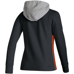 NHL Philadelphia Flyers adidas Women's Skate Lace AEROREADY Pullover Hoodie - Black