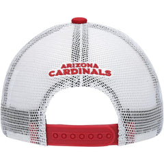 Arizona Cardinals Youth Core Lockup Adjustable Hat Cardinal/White