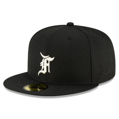 MLB New Era Fear of God Essentials 59FIFTY Fitted Hat - Black Hats